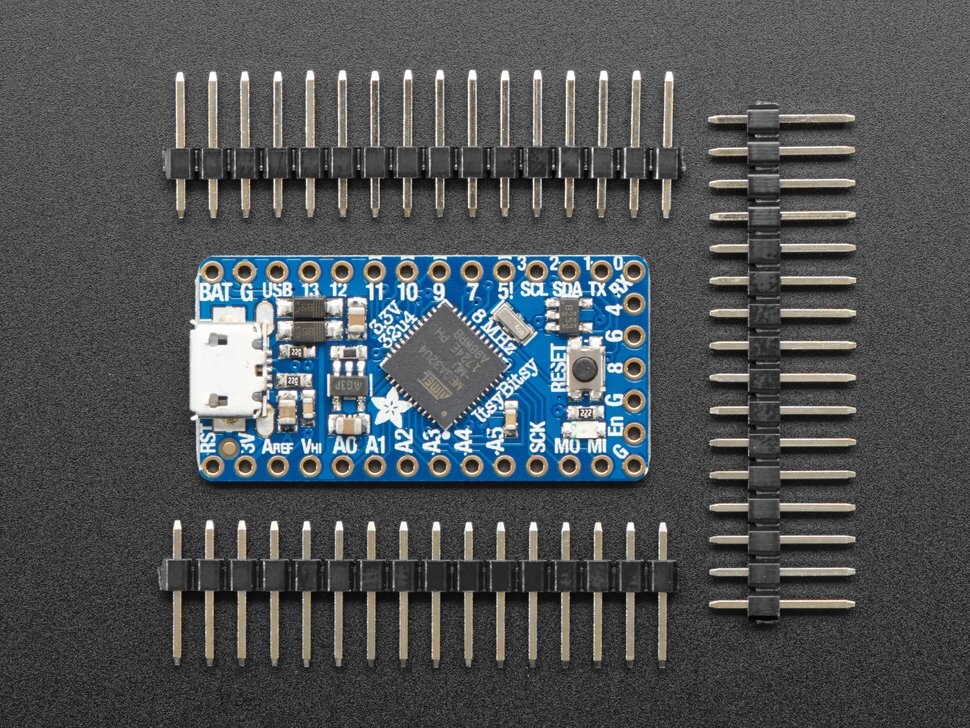 Adafruit ItsyBitsy 3V 8MHz 32u4 Mikrocontroller-kort Kompatibelt med Arduino 3675