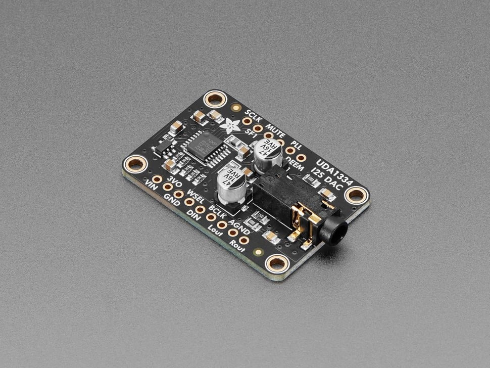 Adafruit I2S Stereo Decoder - UDA1334A Breakout