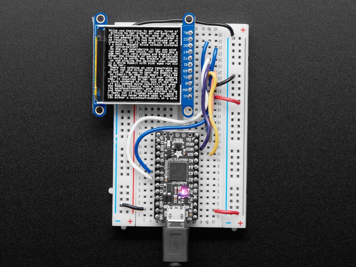 Adafruit 1,54" 240x240 Bredvinkel TFT (ST7789) LCD-display 3787