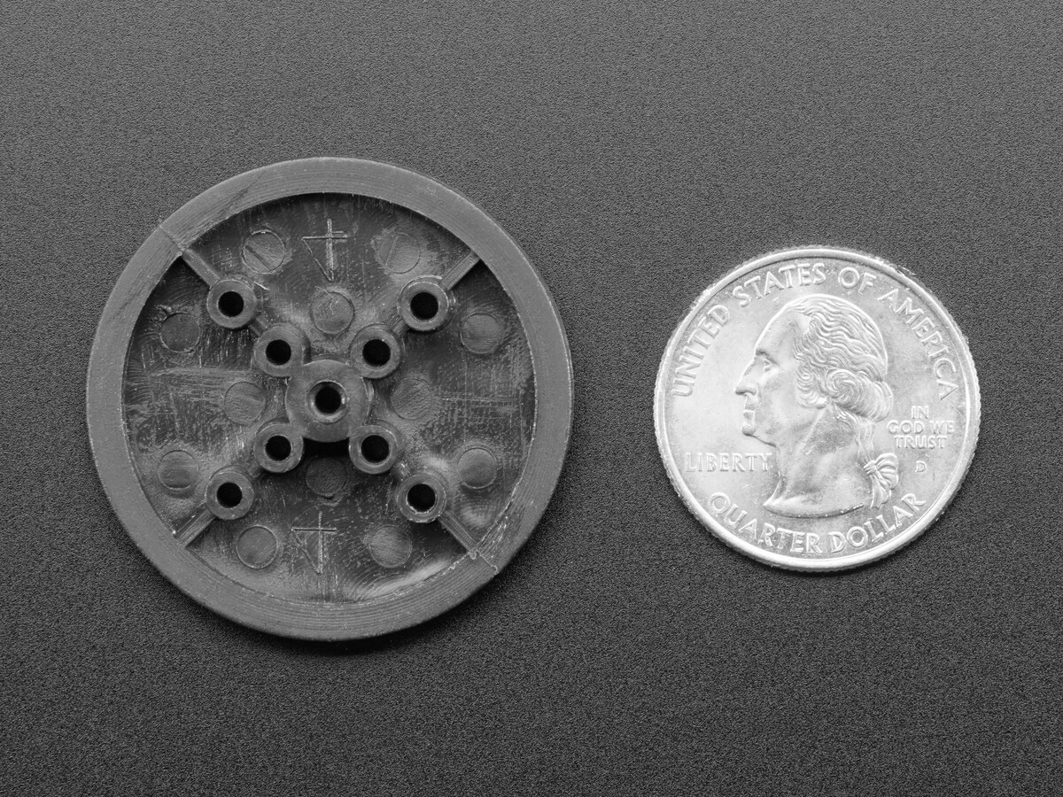 Adafruit TT Motor Pulley - 36mm diameter 3789