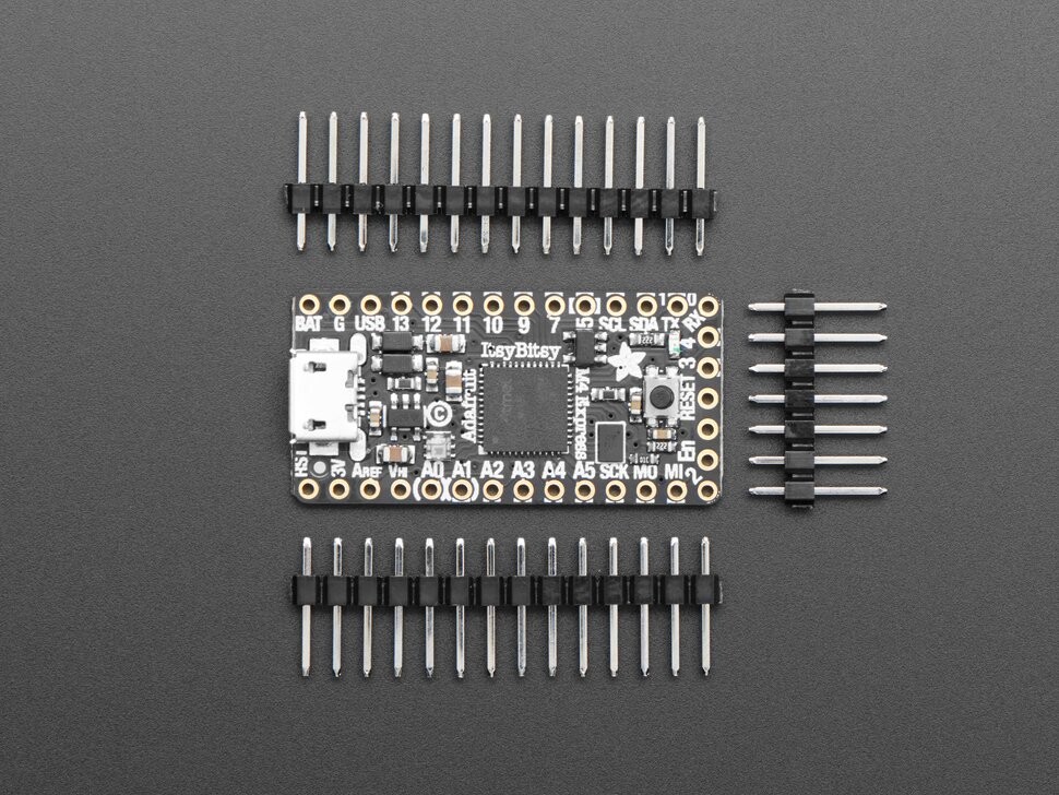 #Udsolgt Adafruit ItsyBitsy M4 Express med ATSAMD51 32-bit Cortex Arduino IDE 3800