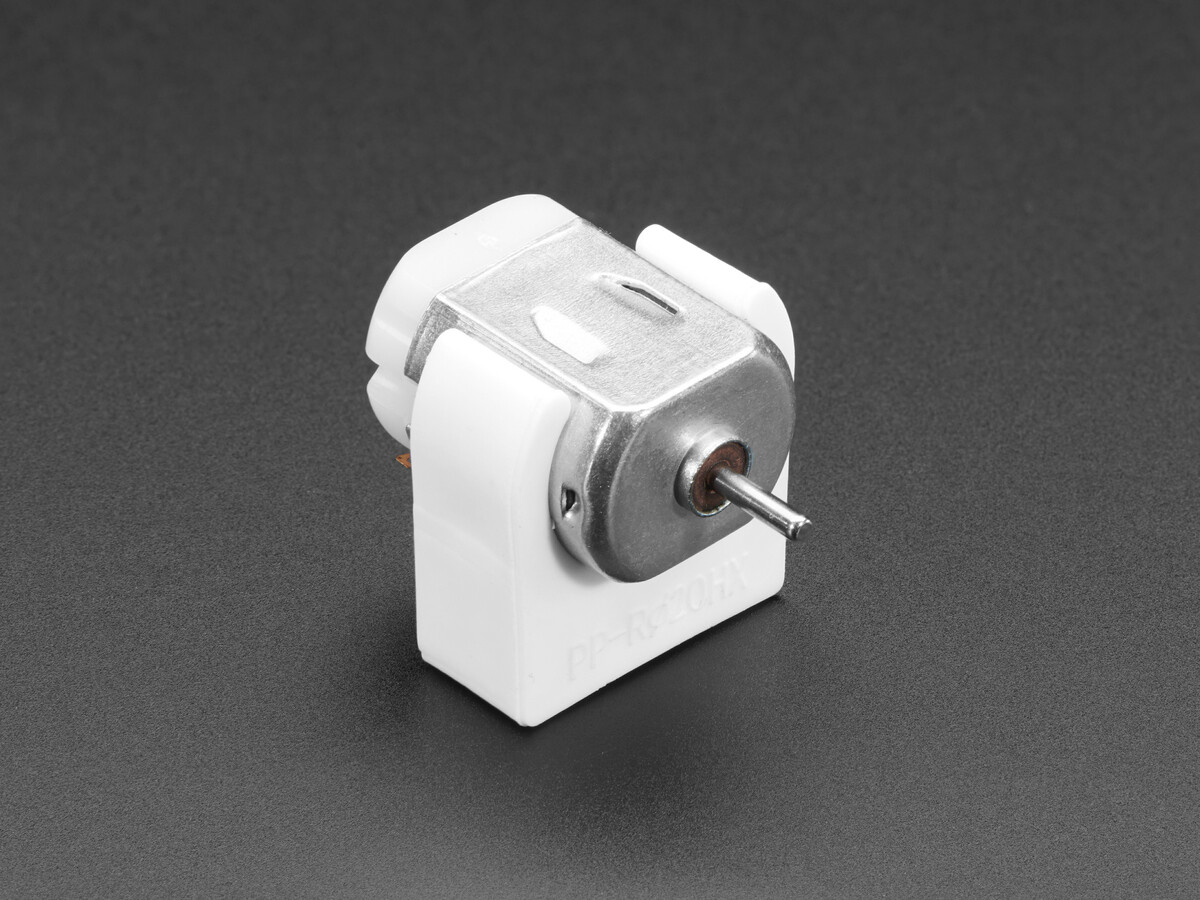 Adafruit Plastikmontering til DC-motor - Størrelse 130 / Diameter 20mm 3843
