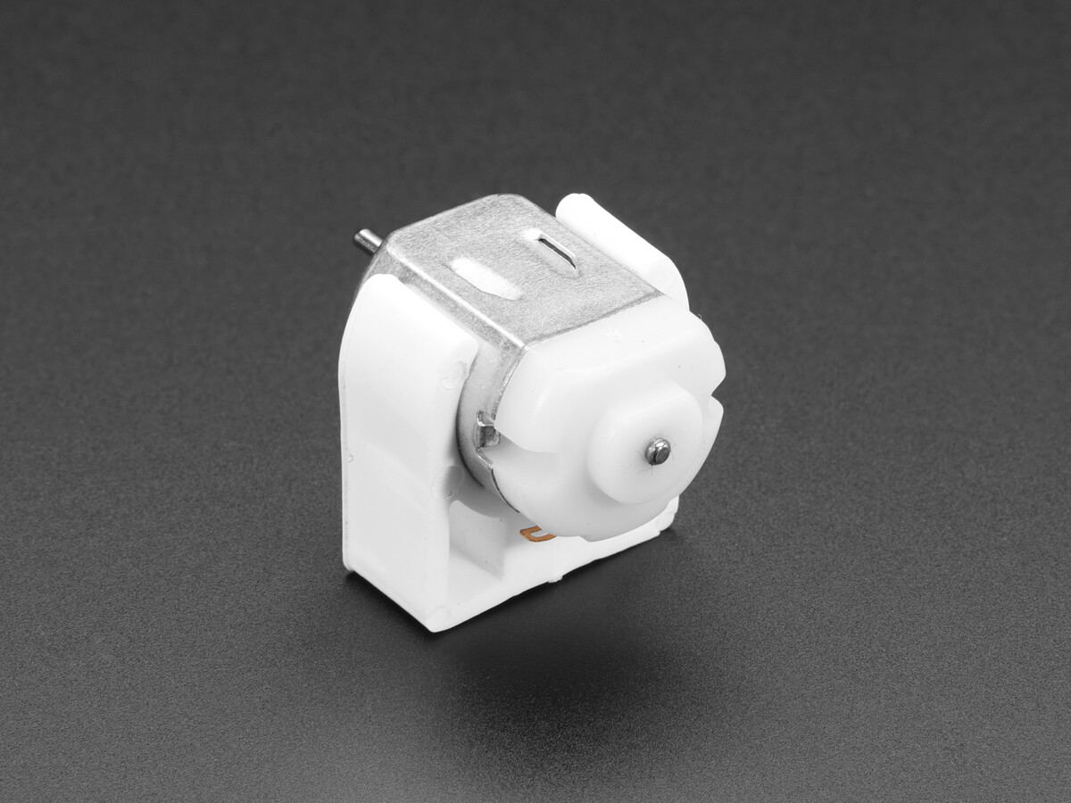 Adafruit Plastikmontering til DC-motor - Størrelse 130 / Diameter 20mm 3843