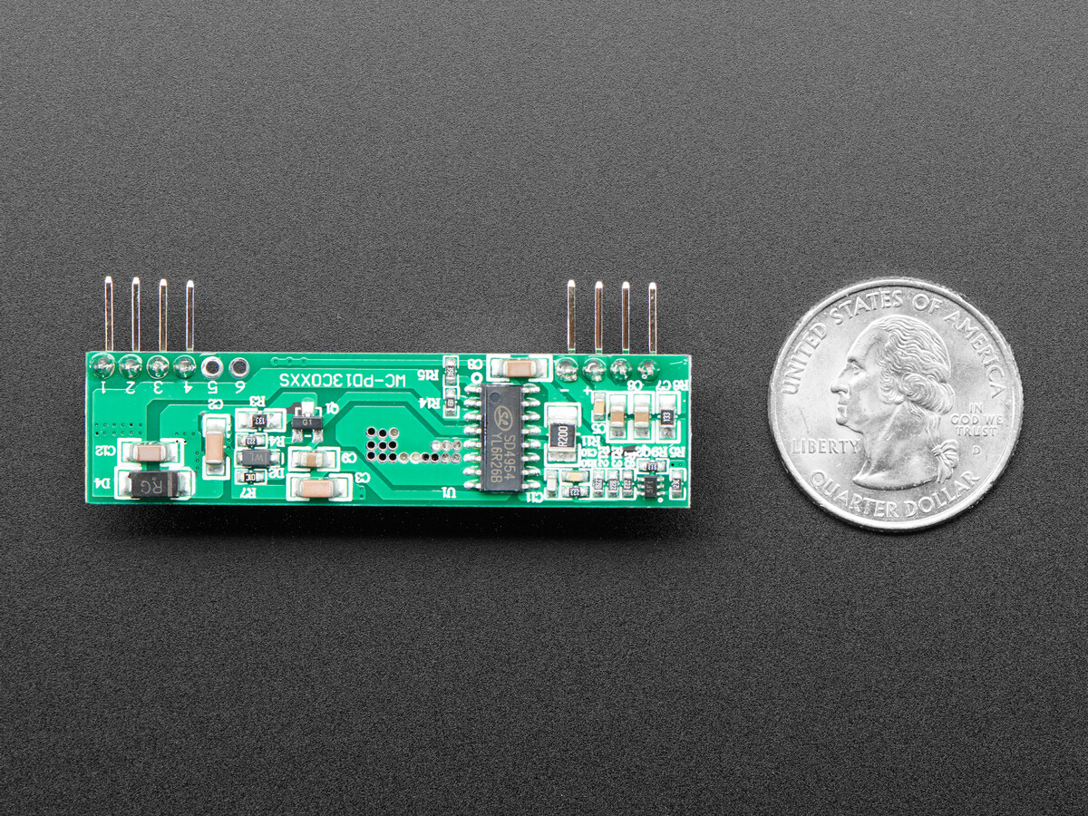Adafruit 5V 1,5A Udgang PoE-modul - Fungerer med Raspberry Pi 3 B+ 3847