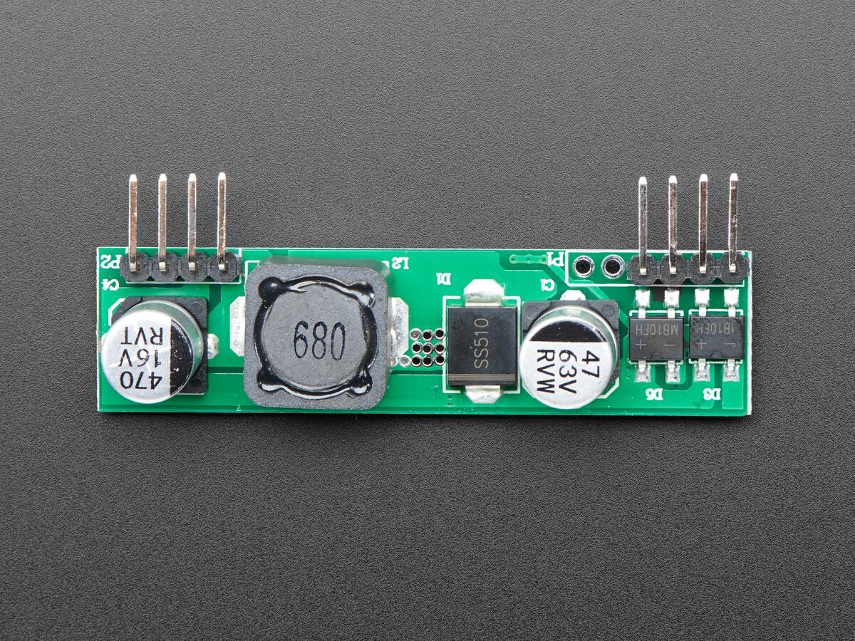 Adafruit 5V 1,5A Udgang PoE-modul - Fungerer med Raspberry Pi 3 B+ 3847