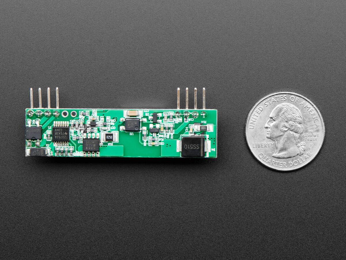 Adafruit 5V 1,8A Isoleret Udgang PoE-modul Fungerer med Raspberry Pi 3 B+ 3848