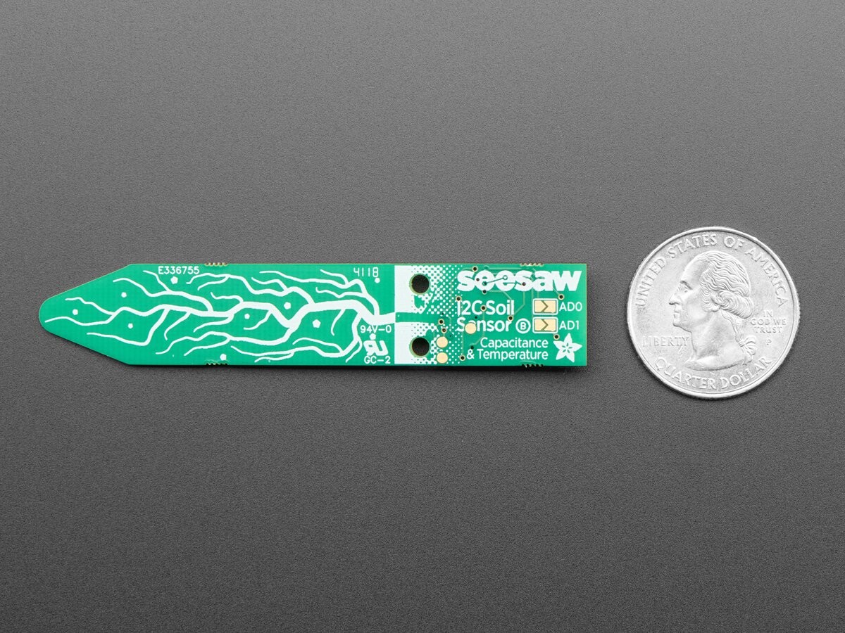 Adafruit STEMMA Jordssensor – I2C Kapacitiv Fugtmåler 4026