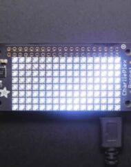 Adafruit CharliePlex LED Matrix Bonnet 8x16 Cool White LEDs 4121