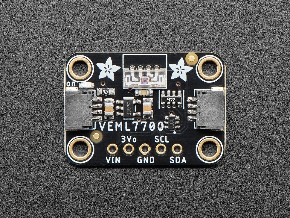 Adafruit VEML7700 Lux Sensor I2C Lyssensor STEMMA QT Qwiic 4162 4162