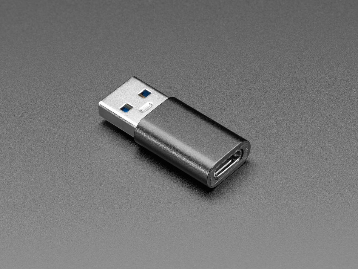 Adafruit USB A til USB C adapter Perfekt til USB 3 enheder 4175