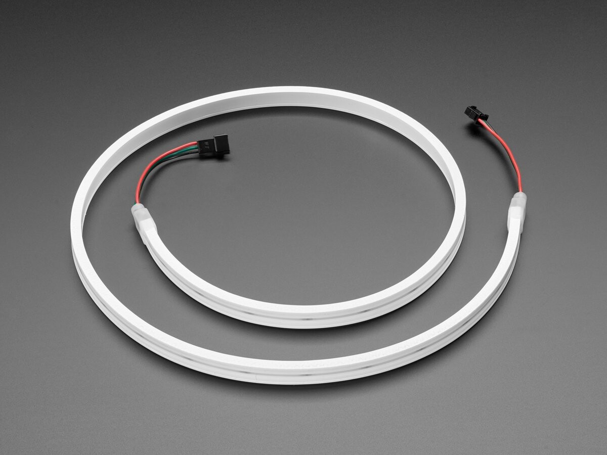 Adafruit Fleksibel Silikon Neonlyk Skinny NeoPixel LED Strip 1m 96 LED/m 4310