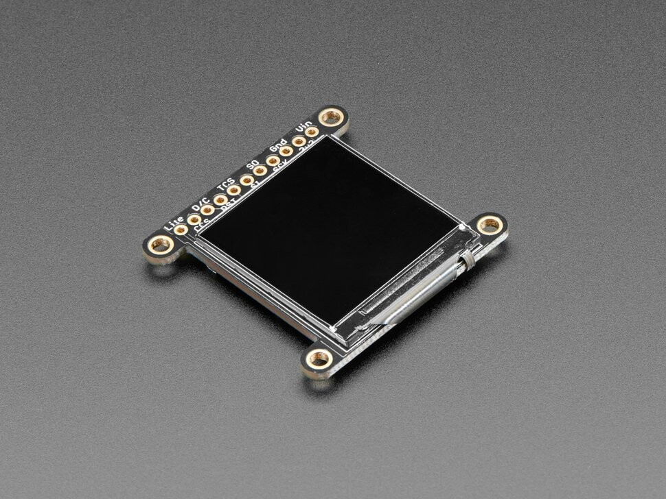 Adafruit 1,3 Zoll 240x240 brede vinkel TFT LCD-display med MicroSD-slot 4313