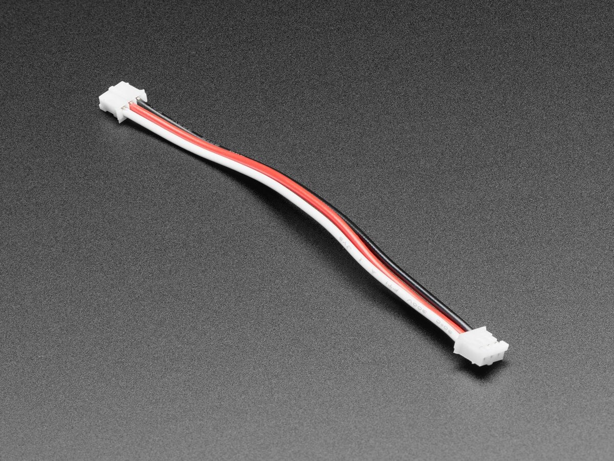 Adafruit JST 2mm 3Pin Stik-Kabel 100mm langt 4336