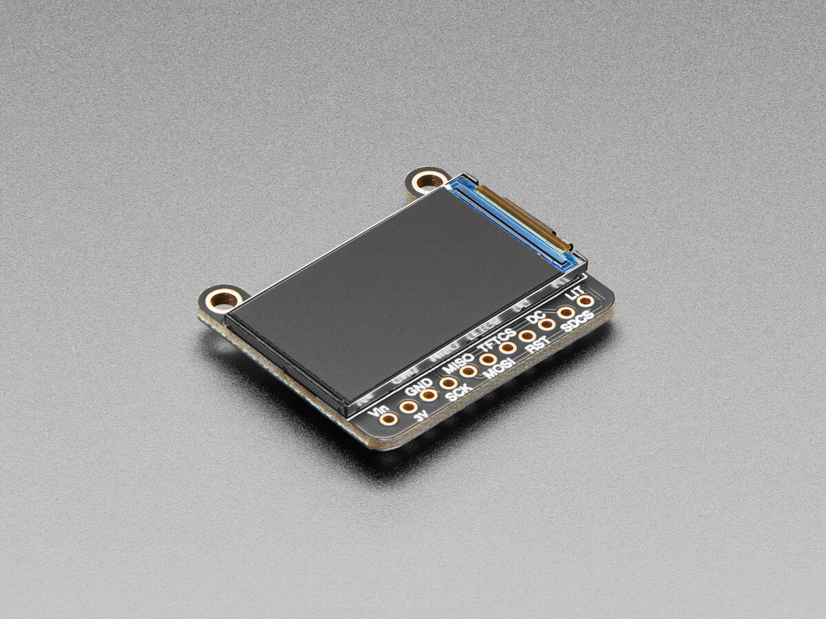 Adafruit 1,14 Zoll 240x135 farvet TFT-display MicroSD Card Breakout ST7789 4383
