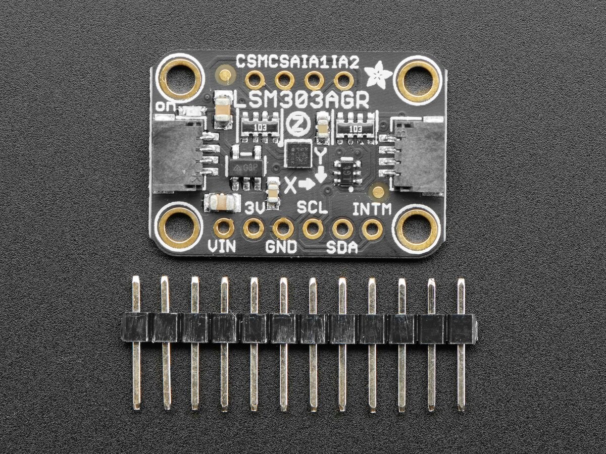 Adafruit LSM303AGR Accelerometer Magnetometer - STEMMA QT Qwiic 4413