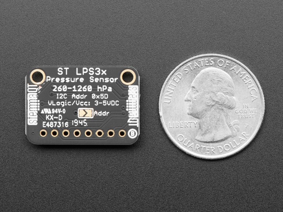 Adafruit LPS33HW Vandtæt Tryksensor - STEMMA QT 4414