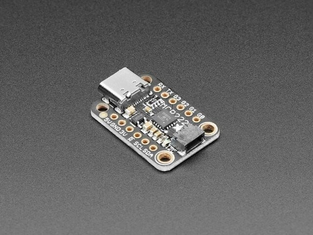 Adafruit MCP2221A Breakout – Generelle formål USB til GPIO ADC I2C 4471