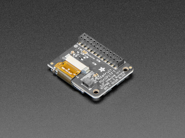 Adafruit Mini PiTFT 1,3" - 240x240 TFT Add-on til Raspberry Pi Qwiic/STEMMA-QT 4484