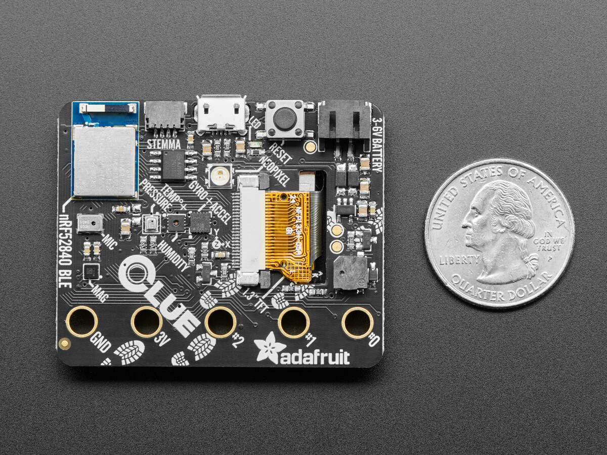 Adafruit CLUE Development Board nRF52840 BLE ALPHA for Arduino CircuitPython 4500
