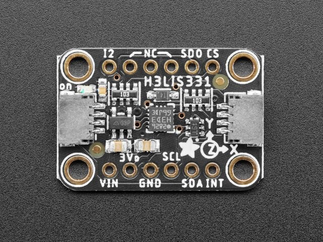Adafruit H3LIS331 Ultra High Range Triple-Axis Beschleunigungssensor 4627