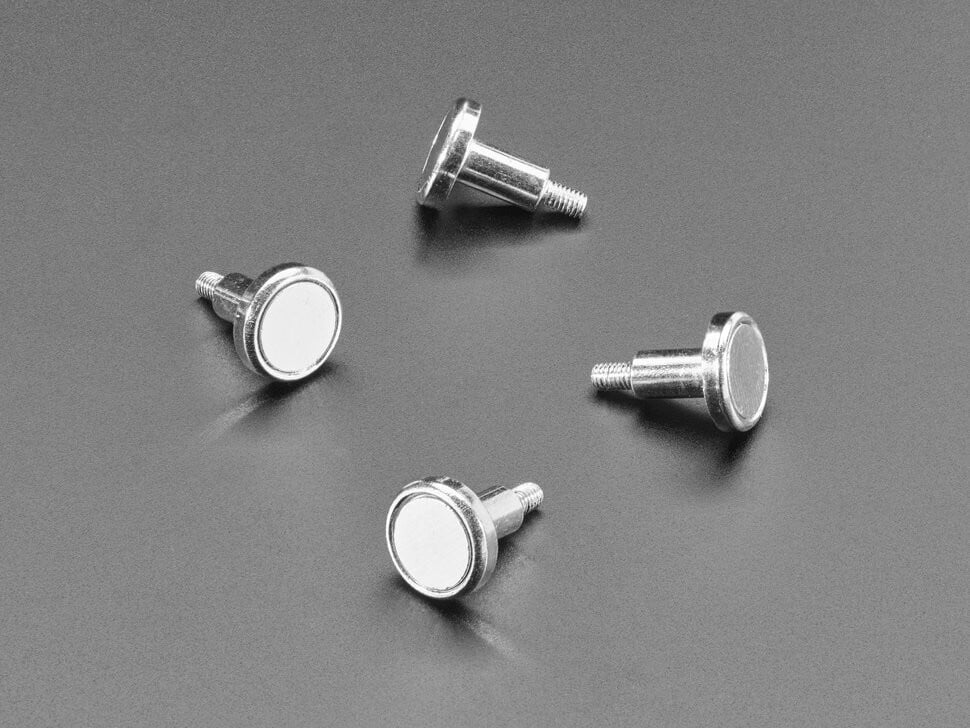 Adafruit Mini Magnet Füße für RGB LED Matrizen (Pack von 4) 4631