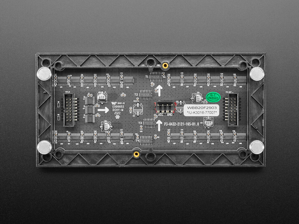 Adafruit Mini Magnet Füße für RGB LED Matrizen (Pack von 4) 4631