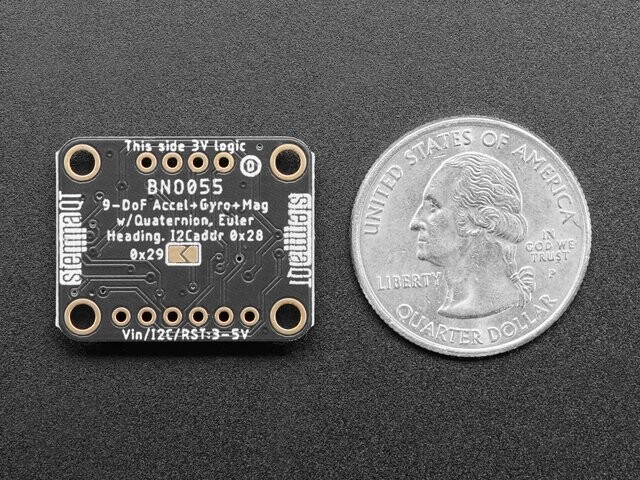 Adafruit 9-DOF Absolute Orientation IMU Fusion Breakout - BNO055 STEMMA QT Qwiic 4646