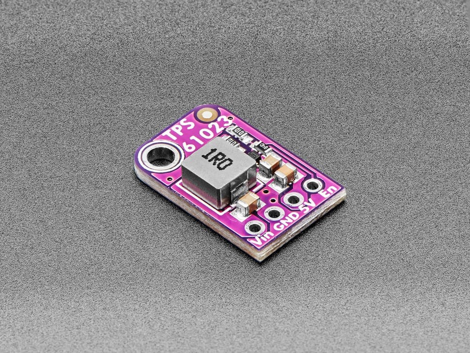 Adafruit MiniBoost 5V @ 1A - TPS61023 til batteridrevet projekt 4654