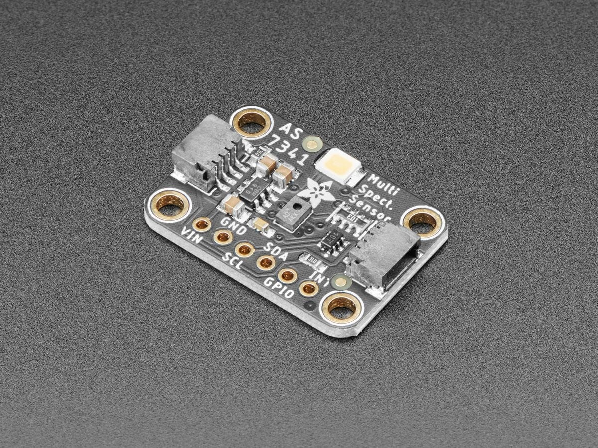 Adafruit AS7341 10-Kanal Lys/Farvesensor Breakout 4698