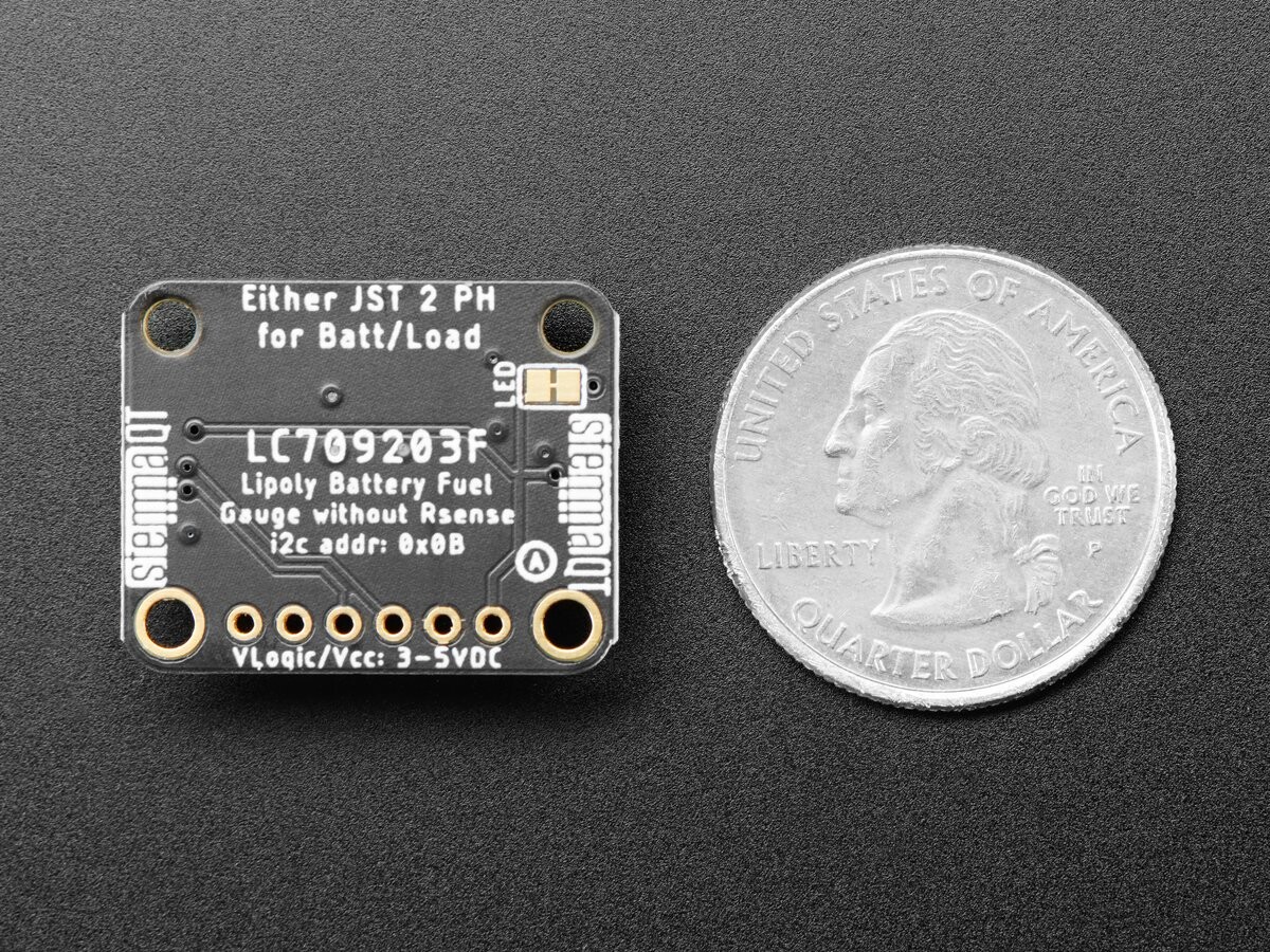 Adafruit LC709203F LiPoly / LiIon Fuel Gauge og Batterimonitor 4712