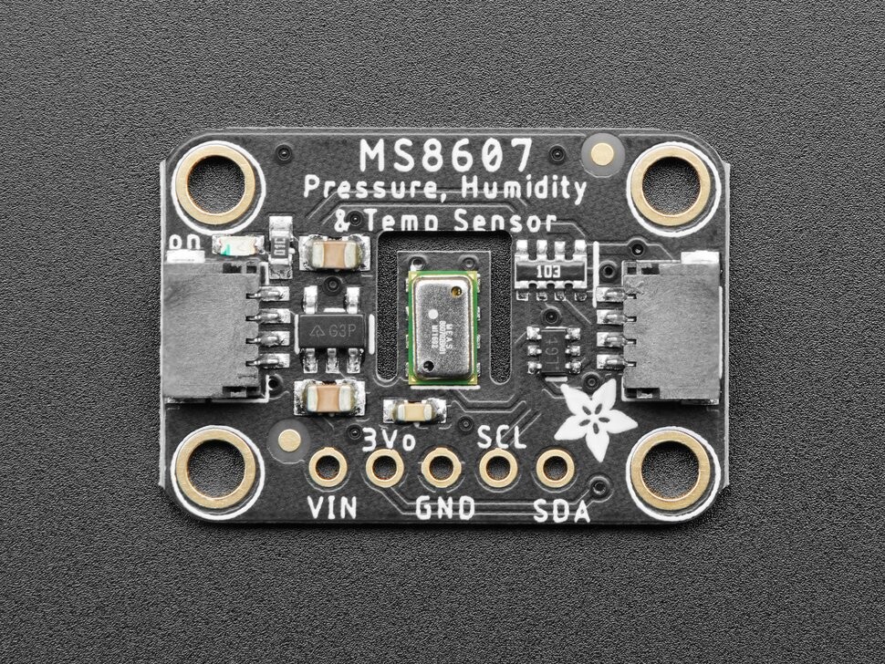 Adafruit MS8607 Tryk Fugt Temperatur PHT-sensor STEMMA QT Qwiic 4716