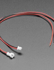 Adafruit Kabel med 1,25 mm pitch, 2 ben, kompatibel med Molex PicoBlade, 40 cm, passende par