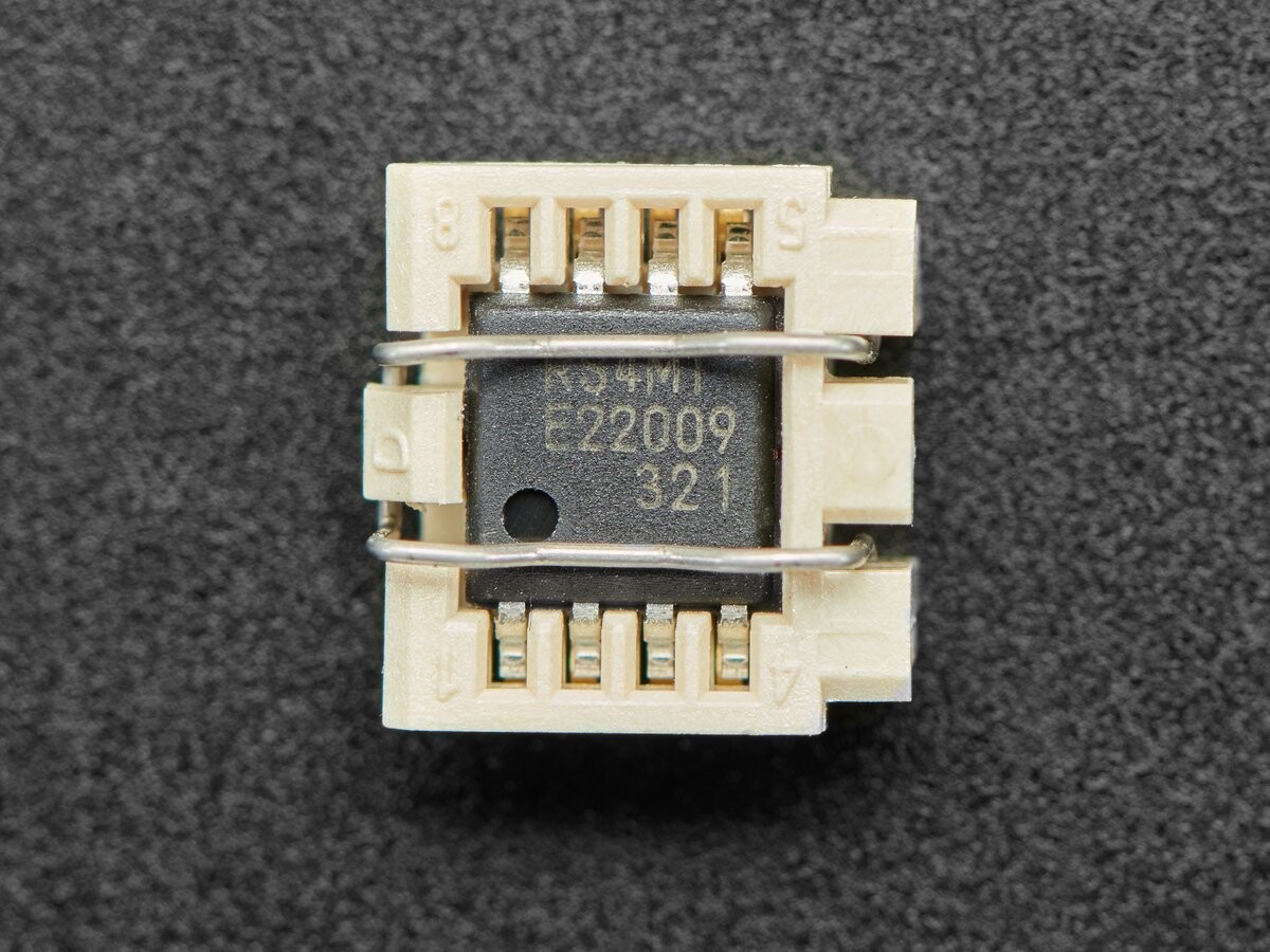 Adafruit SMT Socket - Wide SOIC-8 (200mil) - Wieson G6179-10 4726