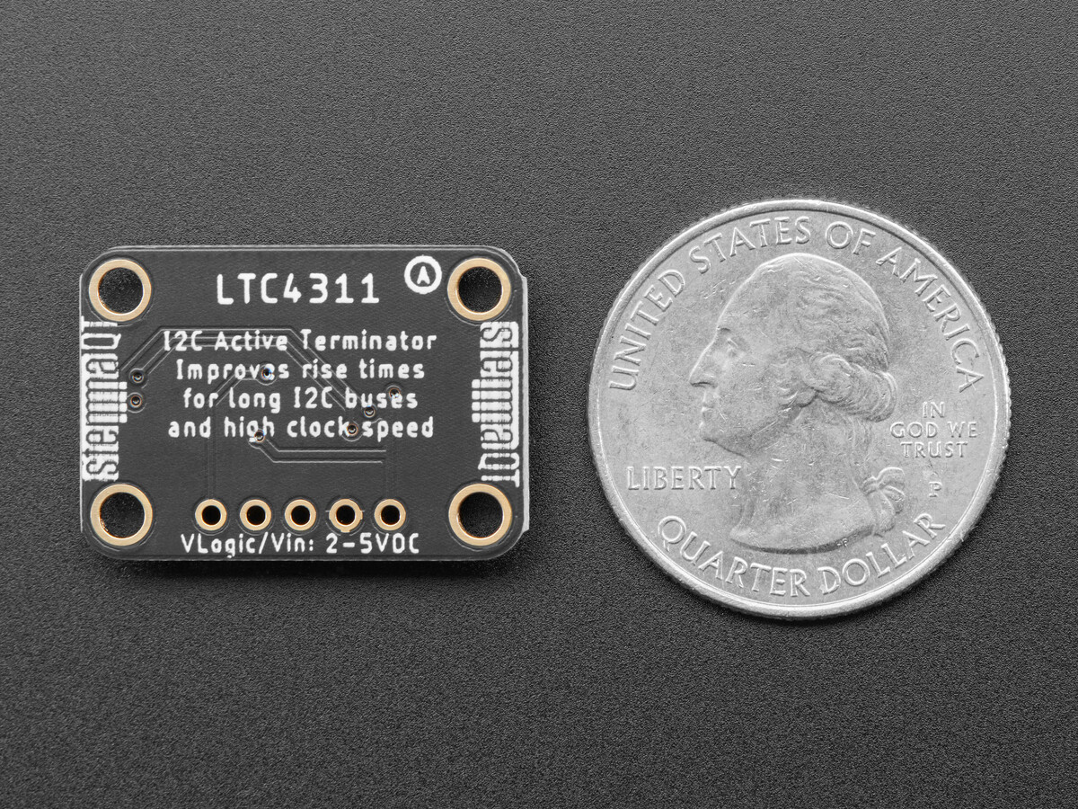 Adafruit LTC4311 I2C-udvidelse / Aktiv terminer – STEMMA QT / Qwiic 4756