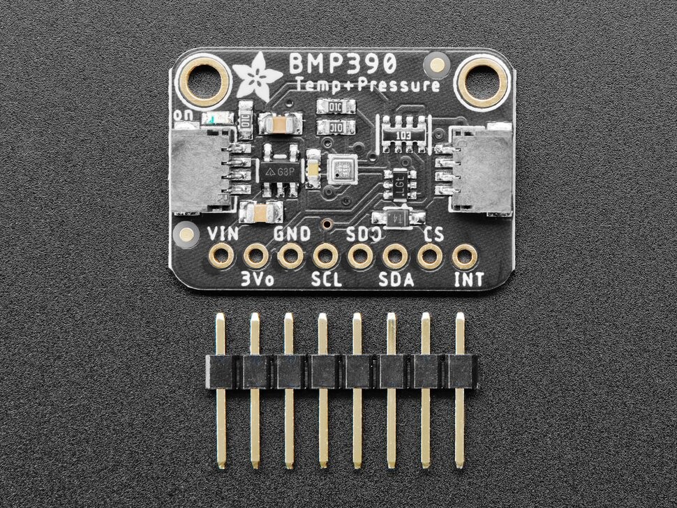 Adafruit BMP390 Precision Barometric Pressure Sensor Altimeter STEMMA QT Qwiic 4816