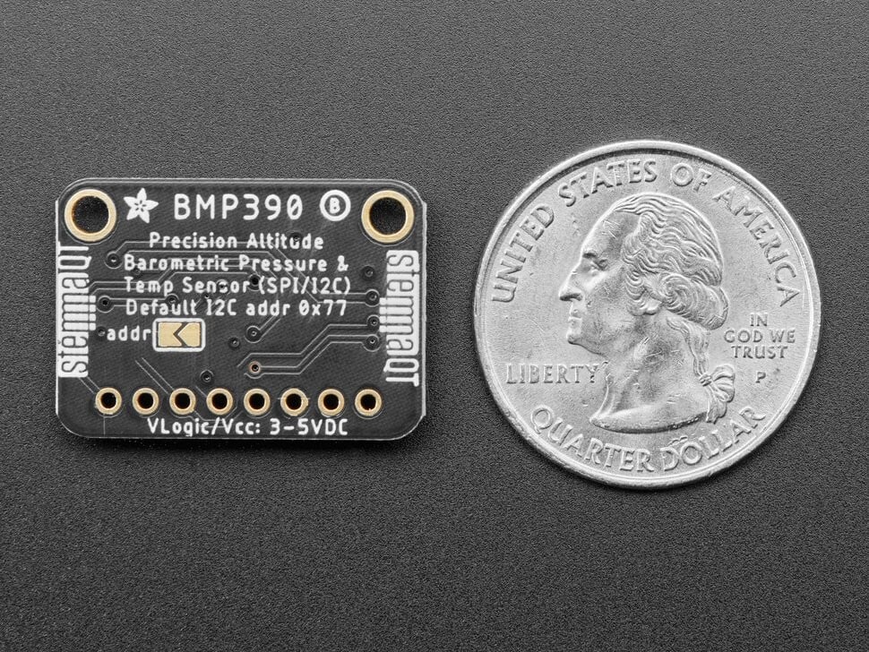 Adafruit BMP390 Precision Barometric Pressure Sensor Altimeter STEMMA QT Qwiic 4816