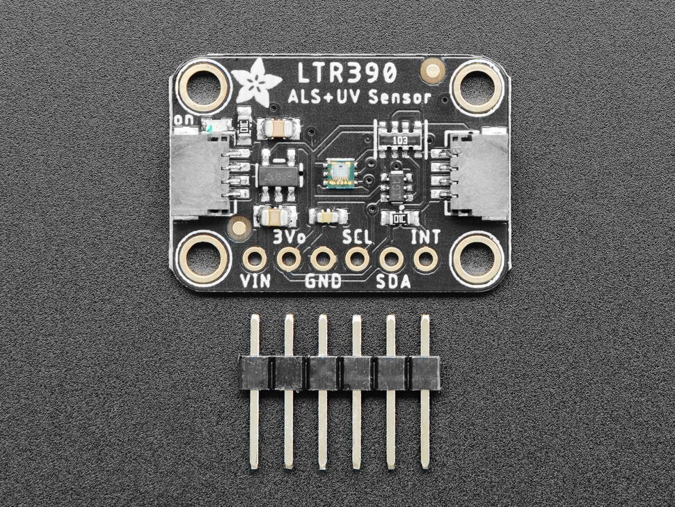 Adafruit LTR390 UV-lys sensor 300 til 350nm STEMMA QT Qwiic 4831