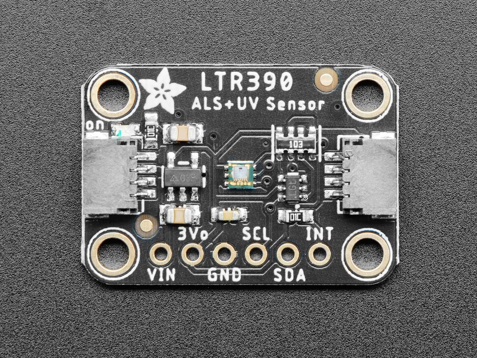 Adafruit LTR390 UV-lys sensor 300 til 350nm STEMMA QT Qwiic 4831