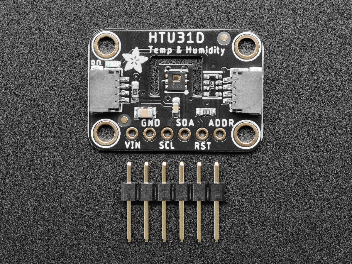 Adafruit HTU31 Temperatur- og Fugtmålesensor Breakout Board 4832