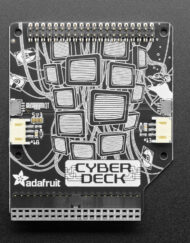 Adafruit CYBERDECK HAT til Raspberry Pi 400 STEMMA QT-stik 4863