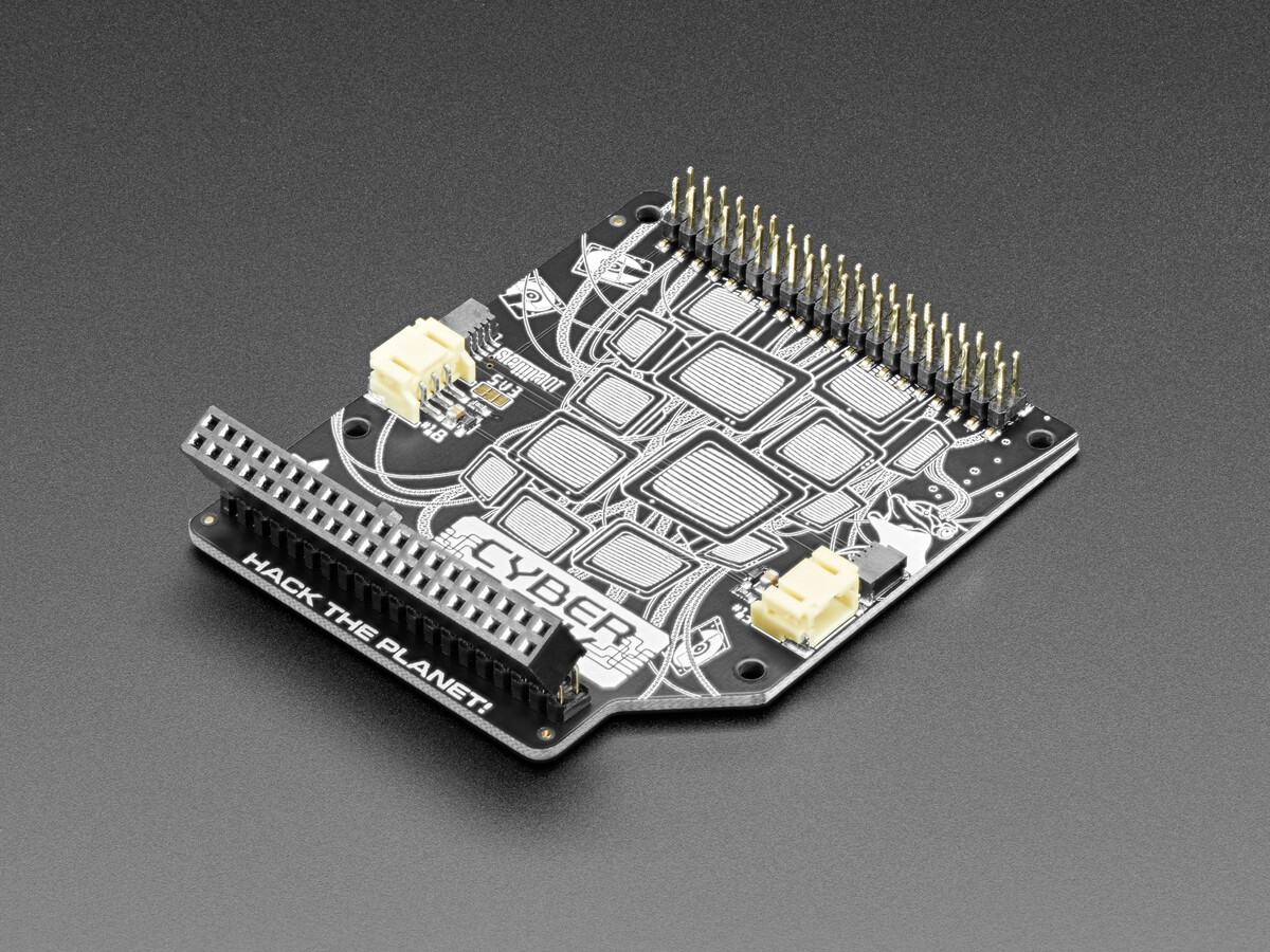 Adafruit CYBERDECK HAT til Raspberry Pi 400 STEMMA QT-stik 4863