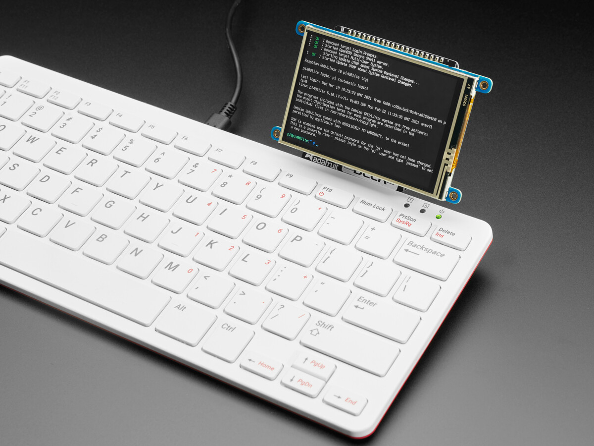 Adafruit CYBERDECK HAT til Raspberry Pi 400 STEMMA QT-stik 4863