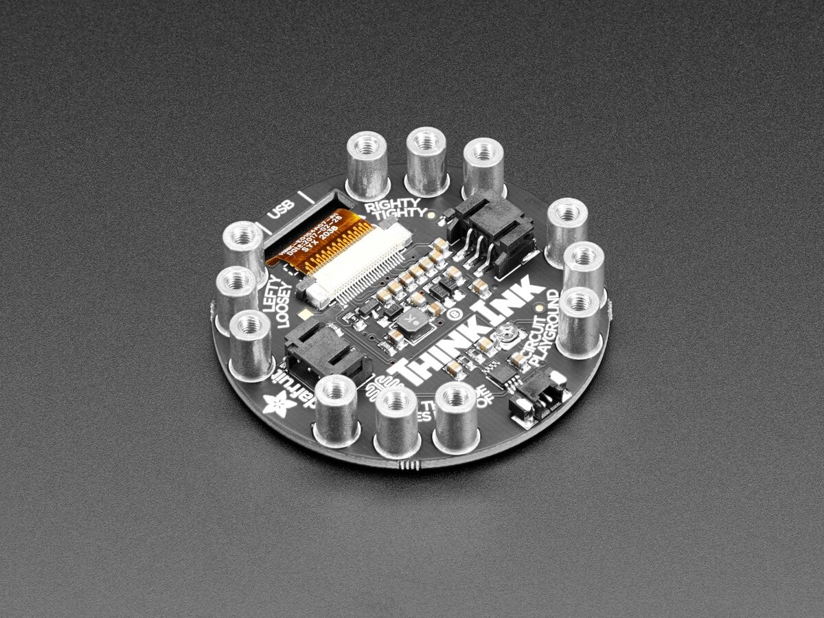 Adafruit Circuit Playground 200x200 Tri-Color E-Ink Gizmo - E-Ink display + lydforstærker 4869