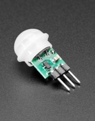 Adafruit Mini PIR bevægelsesensor med 3-pin header, egnet til breadboard, artikelnummer 4871
