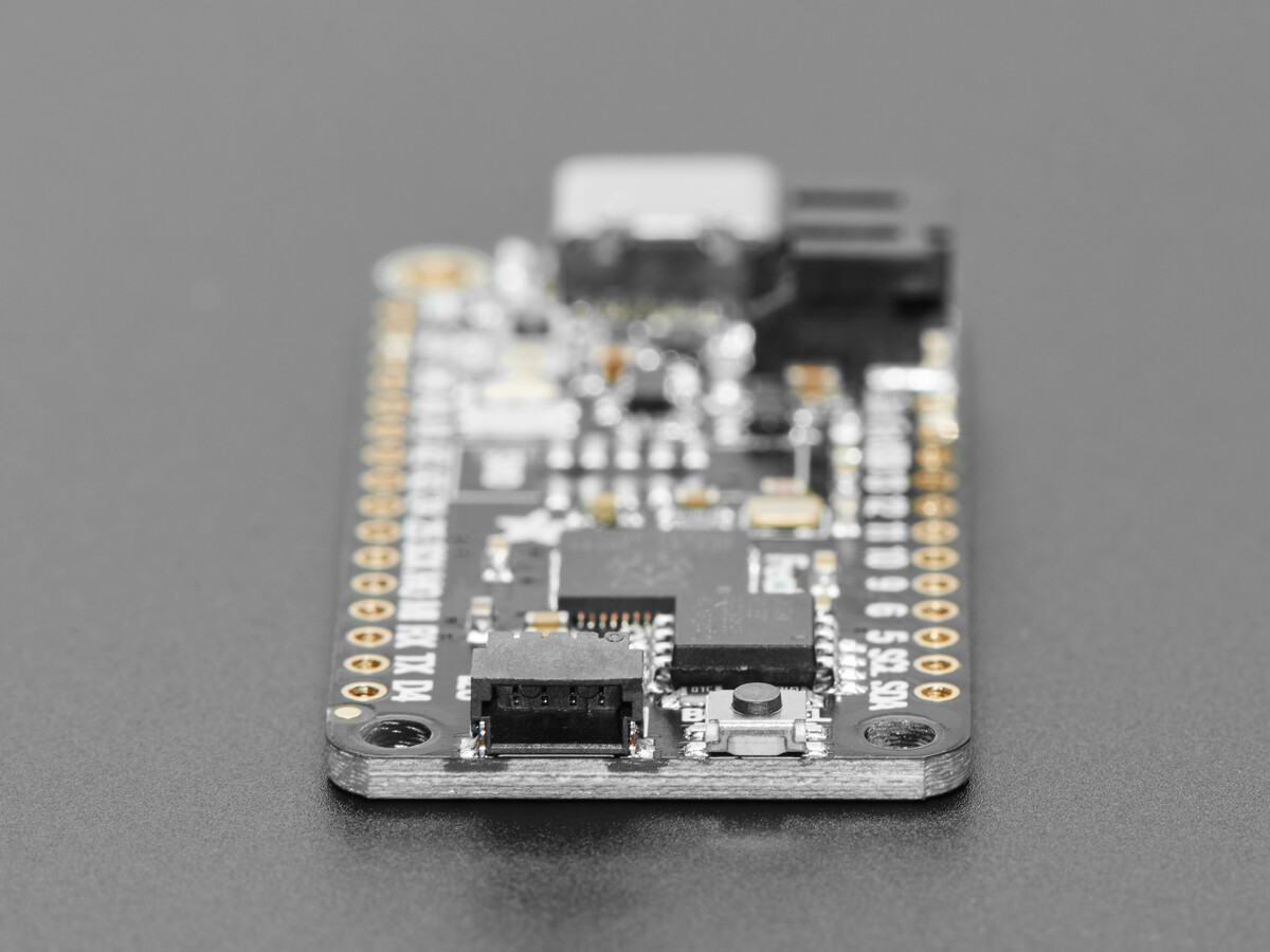 Adafruit Feather RP2040, Dual ARM Cortex-M0+ 133 MHz op til 16 MB Ekstern Flashhukommelse 4884