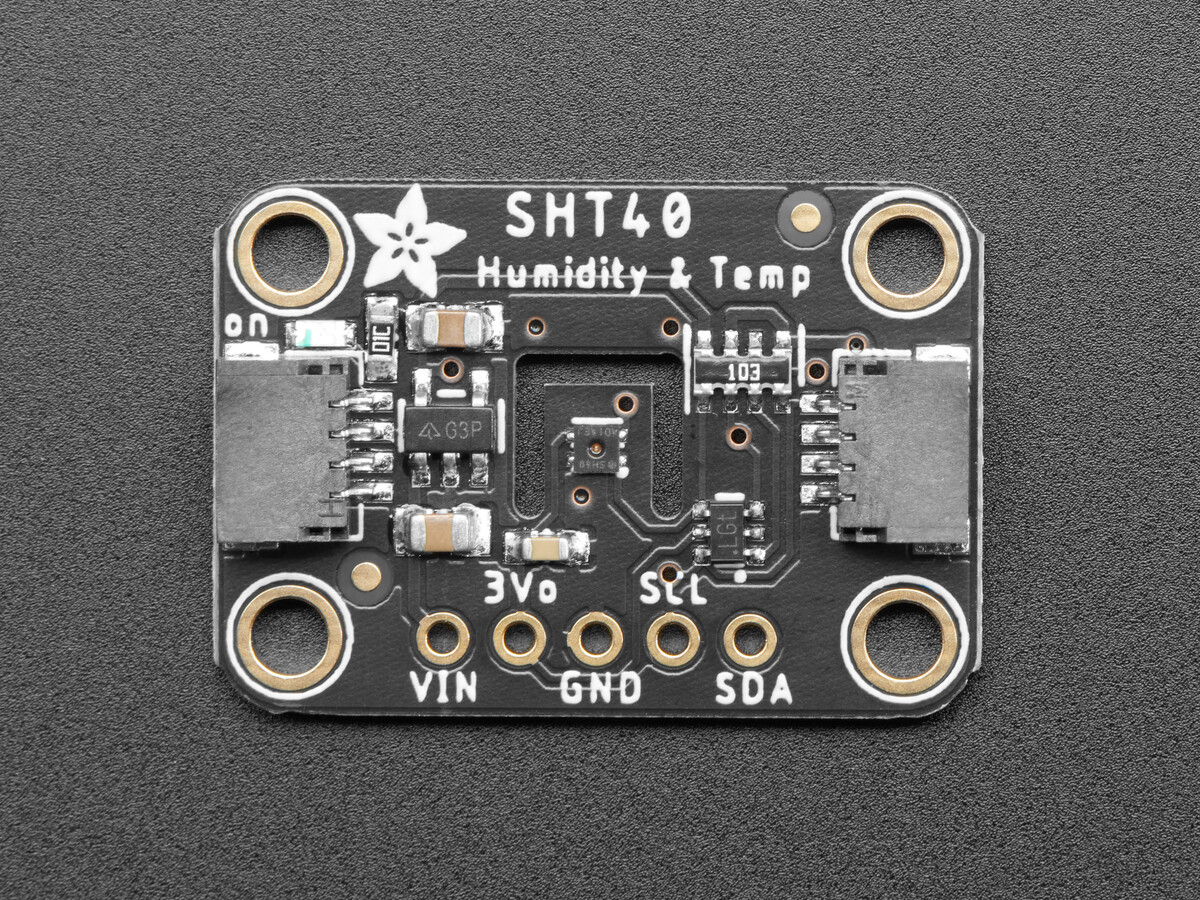 Adafruit Sensirion SHT40 Temperatur- og Fugtighedssensor - STEMMA QT / Qwiic 4885