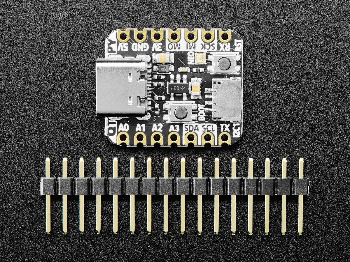 Adafruit QT Py RP2040 Udviklingskort STEMMA QT Qwiic I2C CircuitPython 4900