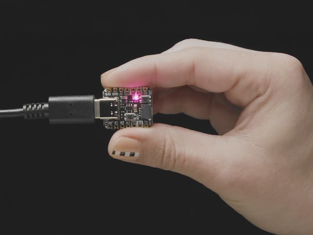 Adafruit QT Py RP2040 Udviklingskort STEMMA QT Qwiic I2C CircuitPython 4900