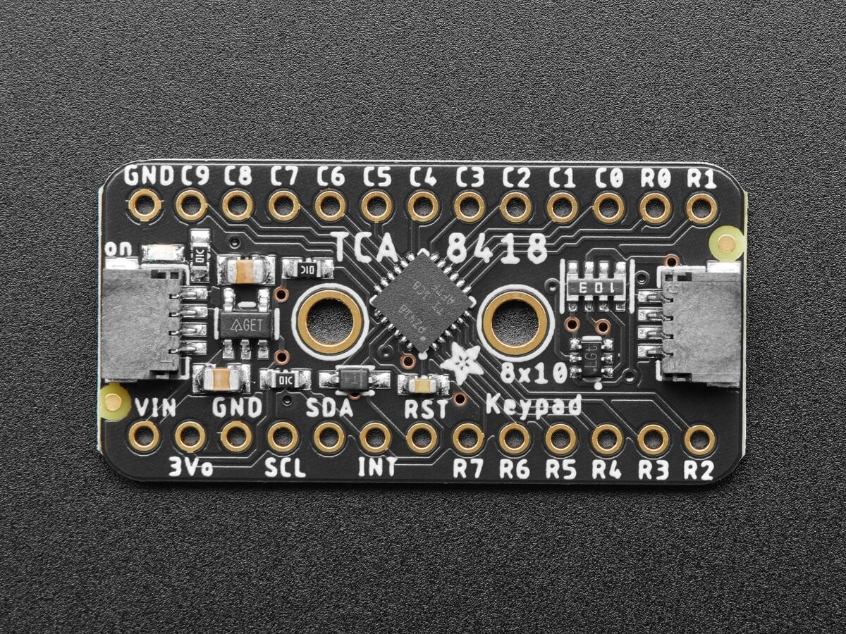 Adafruit TCA8418 Tastaturmatrix og GPIO-expansionsmodul STEMMA QT Qwiic 4918