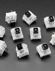 Adafruit Kailh Mechanical Key Switches - Lineære, sort - 10 pakke 4953